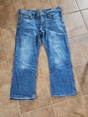 Silver Jeans Men's Medium Blue Bootcut Denim 36/30
